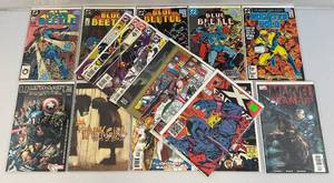 lot 29 image: Misc. Collectible Comics Including BLUE BEETLE And More (Bagged And Carded)