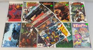 lot 37 image: Misc. Collectible Comics Including Squadron Supreme And More (Bagged And Carded)