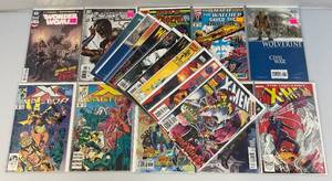 lot 46 image: Misc. Collectible Comics Including WONDER WOMAN And More (Bagged And Carded)