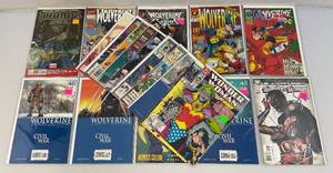 lot 47 image: Misc. Collectible Comics Including WOLVERINE And More (Bagged And Carded)