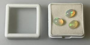 lot 55 image: Natural Ethiopian Opals 6MM x 8MM