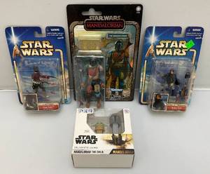 lot 74 image: Misc. STAR WARS Action Figures And More (New Old Stock)