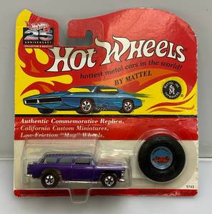 lot 129 image: 1993 Mattel REDLINE HotWheels Vintage Collection CLASSIC NOMAD RARE Purple (New Old Stock)