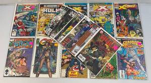 lot 153 image: Misc. Collectible Comics Including HULK And More (Bagged And Carded)
