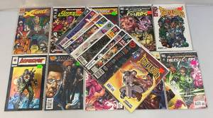 lot 160 image: Misc. Collectible Comics Including GREEN LANTERN And More (Bagged And Carded)