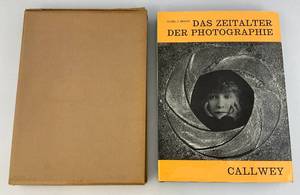 lot 206 image: 1965 Michael F. Braive DAS ZEITALTER DER PHOTOGRAPHIE (CALLWEY) Hardcover Photography Book With Hard Book Sleeve (Very Nice Condition)
