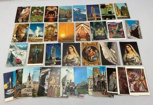 lot 216 image: Misc. Vintage Collectible Postcards