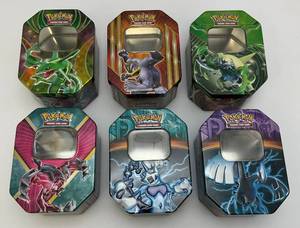 lot 243 image: Pokemon Tins (Empty)