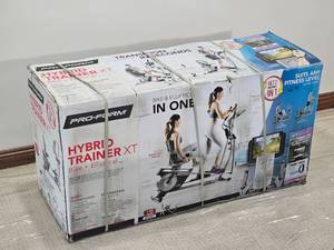 lot 13 image: ProForm Hybrid Trainer XT Bike &amp Elliptical Combo - In Box