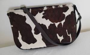 lot 92 image: Donald Pliner Cow Hide Handbag