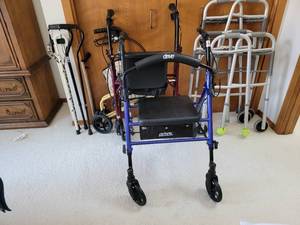 lot 250 image: Mobility Assistance Aids  Canes  Walkers