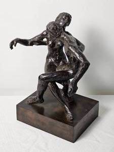 Paul Granlund Bronze Sculpture "Loveseat" Limited Edition 14 of 25, COA