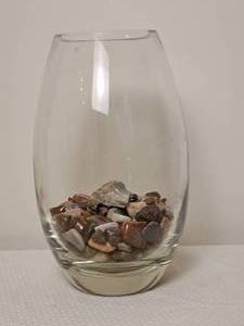 lot 221A image: Assorted Collection of Polished Geode and River Stones