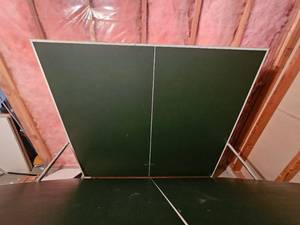 lot 209 image: SportCraft Folding Ping Pong Table with Accessories