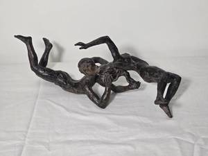 lot 2 image: Paul Granlund Fine Art Bronze Sculpture - Connection