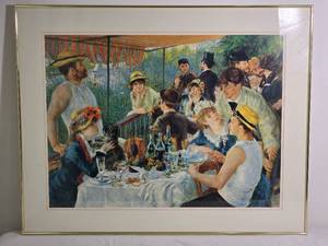 lot 172 image: Pierre-Auguste Renoir - Luncheon of the Boating Party - Fine Art Print