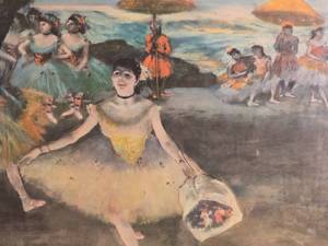 lot 180 image: Edgar Degas - The Dancer and the Bouquet - Fine Art Print by Shorewood Press
