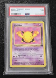 lot 13 image: 2000 Pokemon Rocket Drowzee #5482 PSA 7