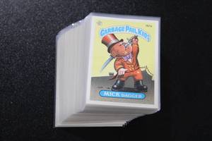 lot 30 image: 1986 Topps Garbage Pail Kids Series 5 Partial Complete Set  79 Cards Sharp Corners Missing One Card