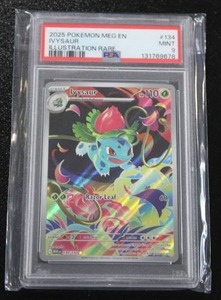 lot 36 image: 2025 Pokemon Mega Evolutions Ivysaur #134132 PSA 9