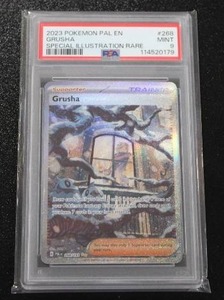lot 42 image: 2023 Pokemon Paldea Evolved Special Illustration Rare Grusha #268193 PSA 9