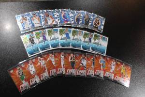 lot 54 image: 2024-25 Donruss Optic Star Insert Lot  25 Cards