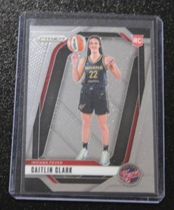 lot 58 image: 2024 Panini Prizm Caitlin Clark #145 Rookie Card