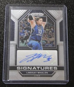 lot 60 image: 2023 Panini Prizm Lindsay Whalen Autograph #SG-LWL