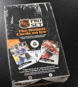 lot 78 image: 1991-92 Pro Set Series 2 Hockey French Factory Sealed Box