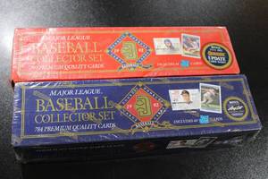 lot 82 image: 1992 Donruss Baseball Factory Sealed Complete Set Lot  2 Complete Sets