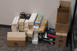 lot 87 image: Large Mixed Sports Bulk Lot