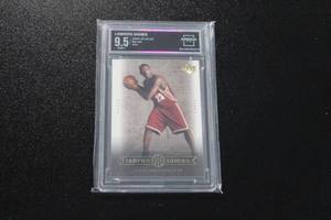 lot 131 image: 2003-04 Upper Deck Lebron James Box Set #14 Arena 9.5