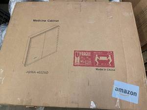lot 3 image: JQ06A-4032SD Medicine Cabinet - Carton 1125x925x215mm, Made in China