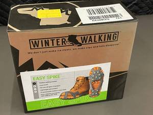 lot 15 image: Winter Walking Easy Spike JD350 Ice Cleats - Size Small Outdoor Footwear Traction