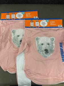 lot 21 image: Members Mark 4-Pack Girls Favorite Tee - Size 1012 - Pink Long-Sleeve