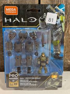 lot 81 image: Mega Construx Halo Mark I Prototype Exosuit