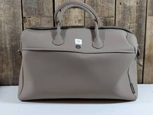 lot 55 image: Mocha - weekender duffle bag