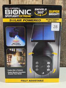 Bell+Howell Bionic Spotlight Extreme Outdoor Solar Motion Sensor
