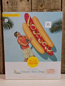 lot 35 image: SUN SQUAD FOOD FLOAT HOTDOG