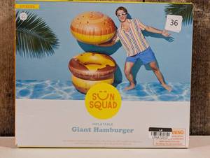lot 36 image: SUN SQUAD BURGER FLOAT