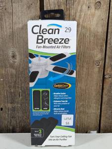 lot 30 image: Clean Breeze Fan-Mounted Air Filters