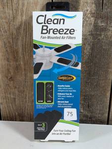 lot 76 image: Clean Breeze Fan-Mounted Air Filters
