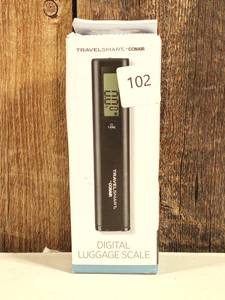 lot 102 image: Travel Smart Digital Luggage Scale - Black