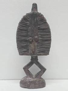 Gabon Kota Wire Wrapped Reliquary Figure&nbsp