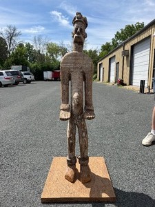 Large Early Standing Male Igbo Figure - Nigeria