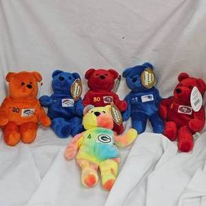 lot 34 image: 6-Salvino Bammer Beanie Bears