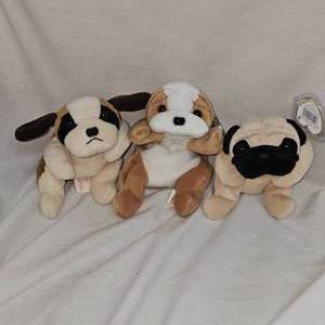 lot 12 image: Lot of 3 Beanie Babies-Ty-Various Themes as Pictured
