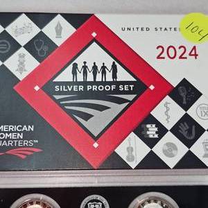 lot 104 image: 2024 American Woman Silver Proof Set of 5