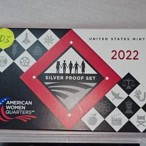 lot 103 image: 2022 American Woman Silver Proof Set of 5