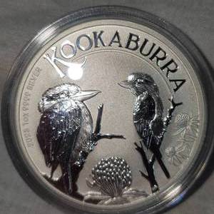 lot 110 image: 2023 1 oz Silver Kookaburra